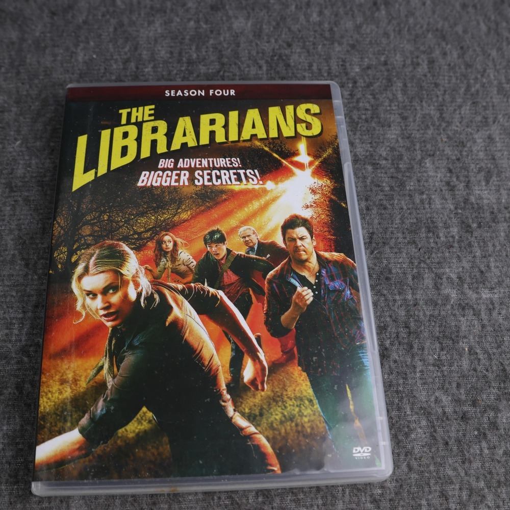The Librarians Season Four DVD 3 Disc Set TNT‎ Sci-Fi Fantasy Adventure Comedy